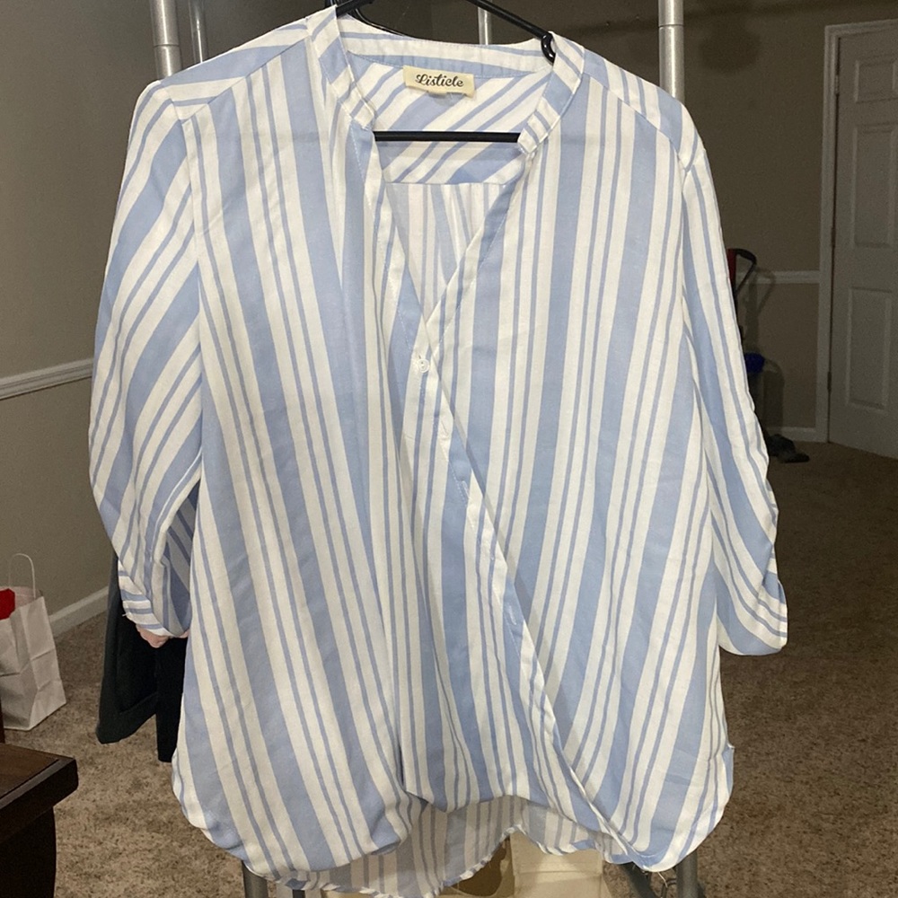 Boutique Wrap Blouse